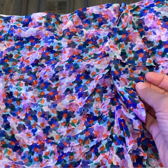 NWT Veronica Beard “Spenser” Silk Floral Skirt - Picture 4 of 16